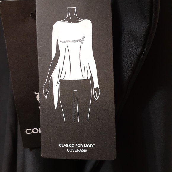 New! Coldesina "Jenny" Convertible Asymmetrical Drape Sleeve Top, 2X - Picture 13 of 13